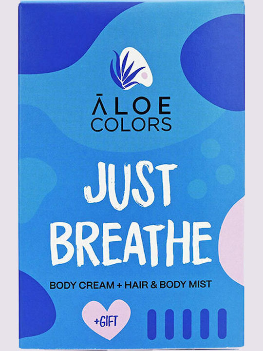 Aloe Colors Just Breathe Σετ Περιποίησης για Ενυδάτωση 3τμχ