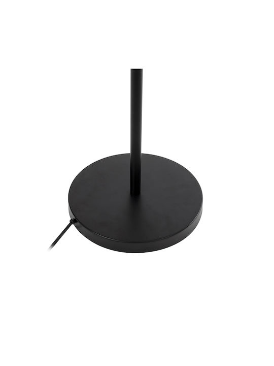 GloboStar Mindelo Floor Lamp H150xW35cm. with Socket for Bulb E27 Black