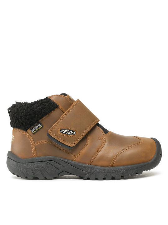 Kootenay Kinderstiefeletten mit Klettverschluss Braun