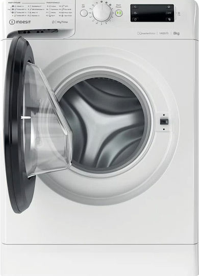 Indesit Πλυντήριο Ρούχων 8kg 1400 Στροφών MTWE 81495 WK EE