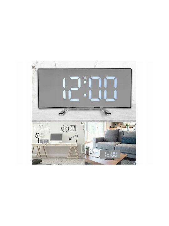 Επιτραπέζιο Ψηφιακό Ρολόι με Ξυπνητήρι AT00001575