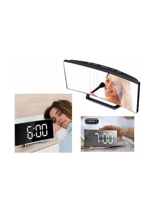 Επιτραπέζιο Ψηφιακό Ρολόι με Ξυπνητήρι AT00001575