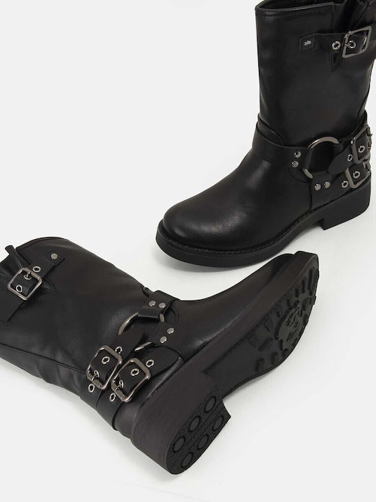 Stiefeletten Damen Schwarz