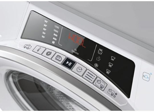 Candy Waschmaschine 8kg mit Dampftechnologie 1200 Umdrehungen Schnapp & Wasch RO 1284DWMST/1-S