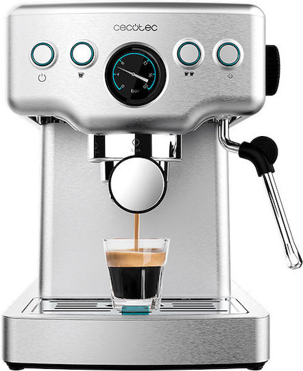 Cecotec Automatic Espresso Machine 1465W Pressure 20bar Silver 01986