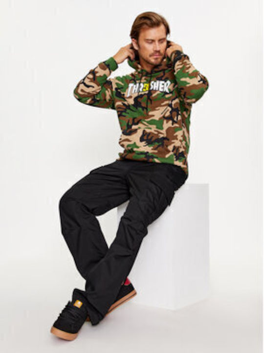 X Sweatshirts Für Herren Mit Khaki Kapuze