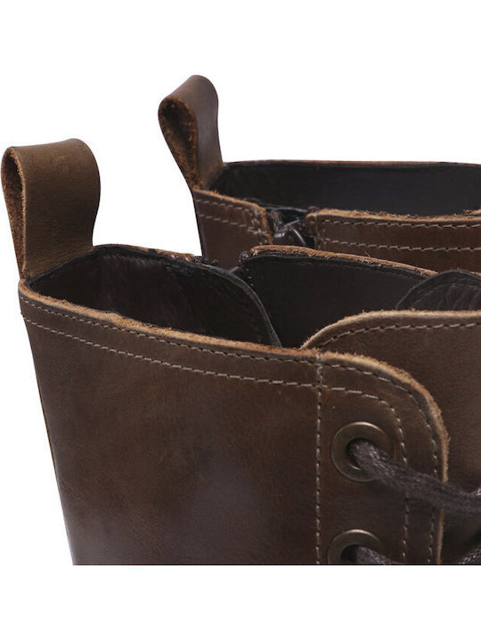 Ramifly Stiefeletten Damen Braun