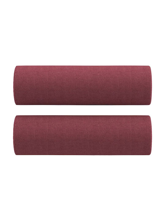 Living Room Furniture Set 3-Seater & 2-Seater Bordeaux