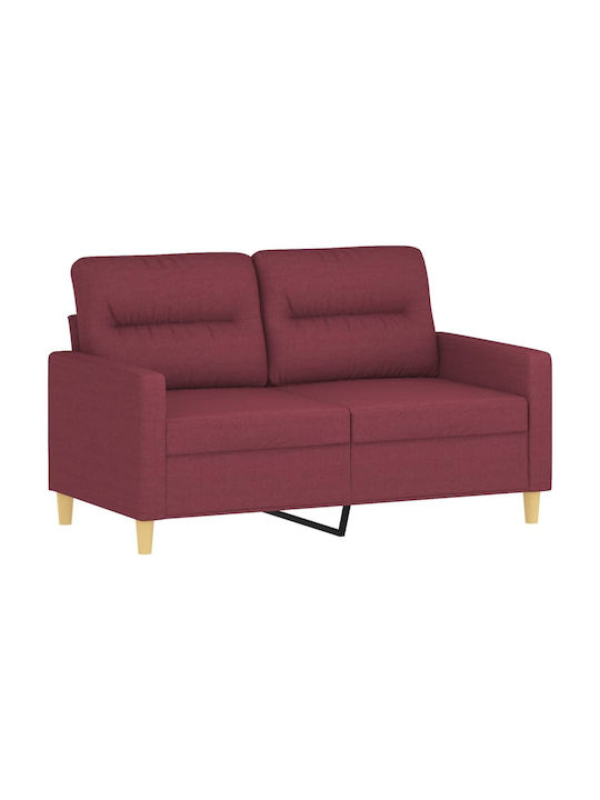 Living Room Furniture Set 3-Seater & 2-Seater & Stool Bordeaux