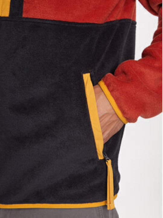 Ανδρική Ζακέτα Fleece Πορτοκαλί