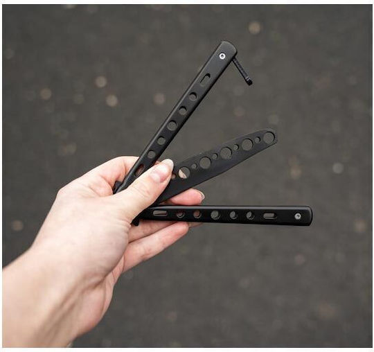 Butterfly Knife Educational Black