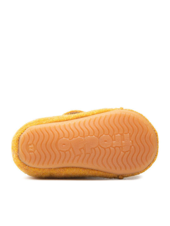 Papuci copii Bocanci Galbene