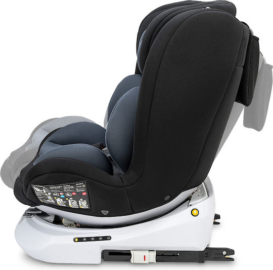 Osann Four 360 Καθισματάκι Αυτοκινήτου i-Size με Isofix Black 0-36 kg