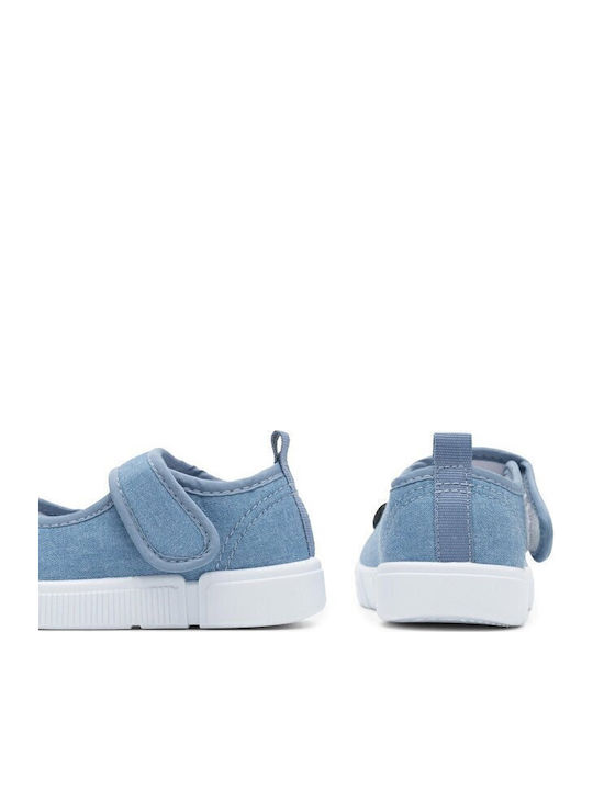 Kinderhausschuhe Blau