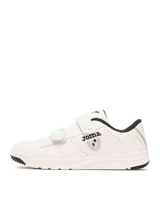 Kinder Sneakers mit Klettverschluss Weiß