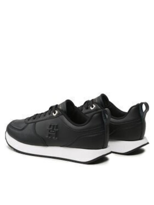 Tommy Hilfiger Casual Γυναικεία Sneakers Μαύρα