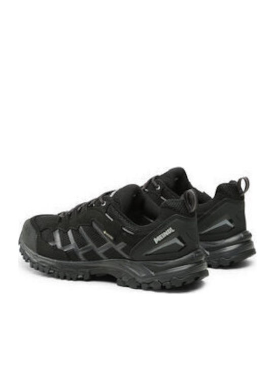 Meindl Men's Waterproof Hiking Shoes With Gore-Tex Membrane Black