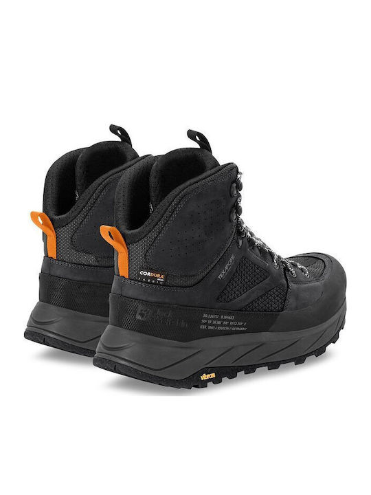 Jack Wolfskin Terraquest Men's Hiking Waterproof Black Boots