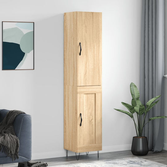 Cabinet De Birou Din Lemn Sonoma Stejar 34,5x34x180cm