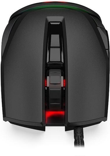 Krux Bot RGB Gaming Ποντίκι 10000 DPI Μαύρο
