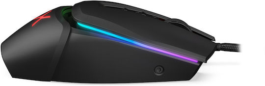 Krux Bot RGB Gaming Ποντίκι 10000 DPI Μαύρο