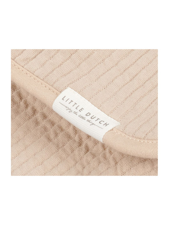 Little Dutch Blanket Nursery Swaddling Blankets Pure Beige Beige 100x70cm