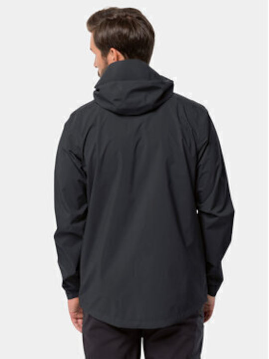 Winter Jacket Waterproof Black