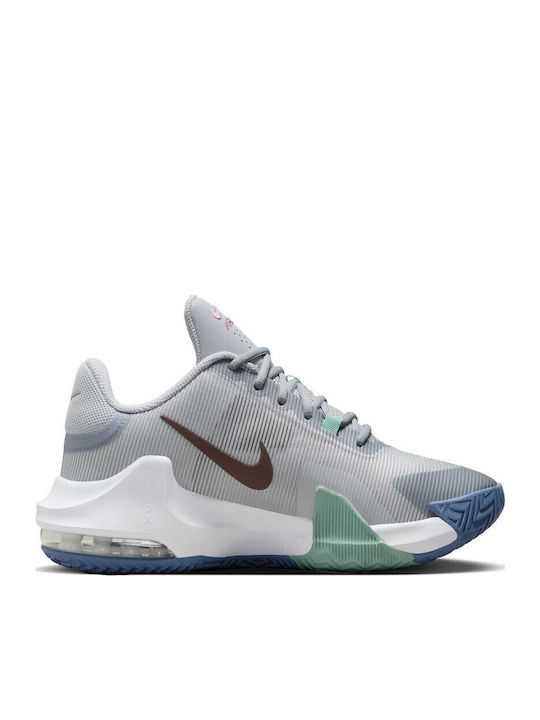 Air Max Impact 4 Χαμηλά Μπασκετικά Παπούτσια Γκρι