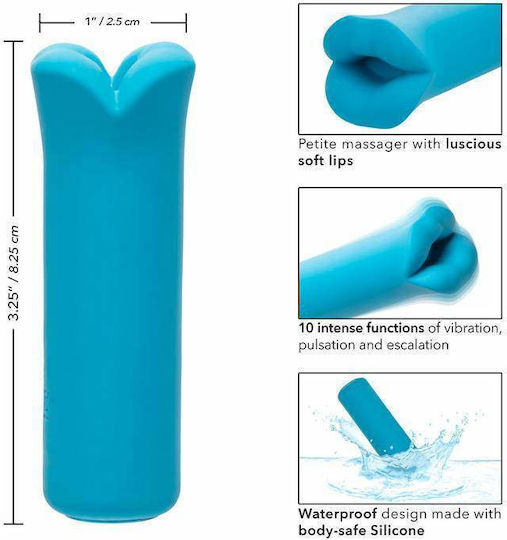 Calexotics Clitoral Vibrator 8cm Blue