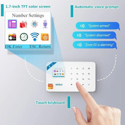 Autonom Drahtlos Alarmsystem (Wi-Fi)