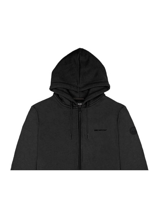 Cardigan With Hood Black