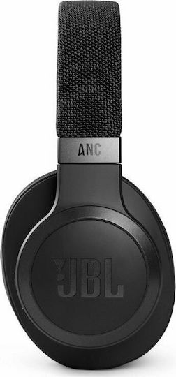 JBL Live 770NC Kabellos / Kabelgebunden Über Ohr Kopfhörer mit 65 Stunden Betriebszeit und Quick Charge Schwarz
