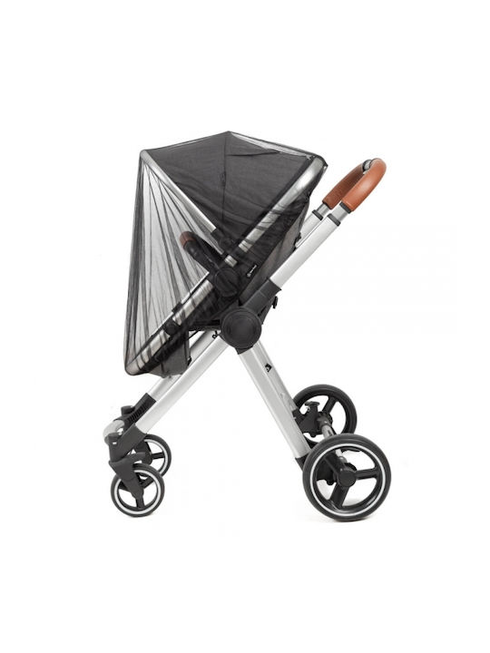 Bebe Stars Mosquito Net for Stroller Tulle 20-100 with Elastic Black