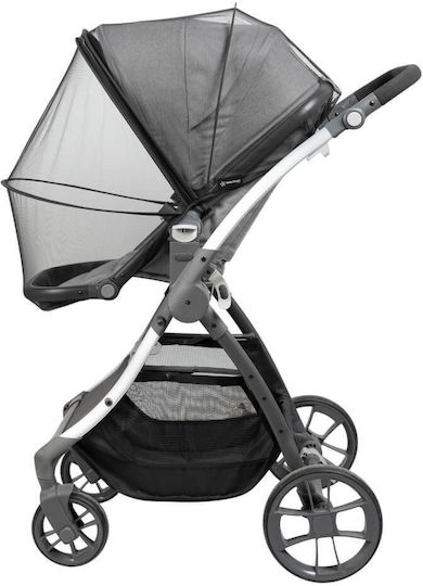 Bebe Stars Κουνουπιέρα Καροτσιού από Τούλι Μαύρη 150x76εκ.