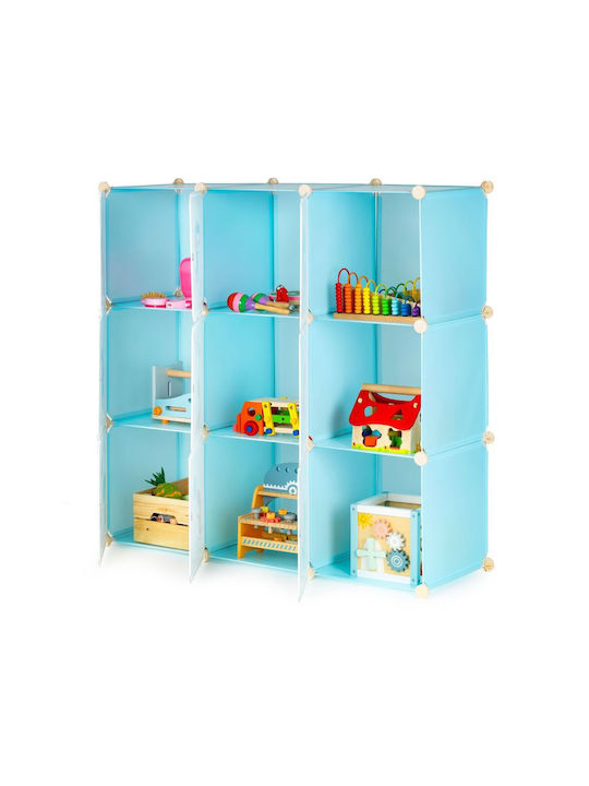 Raft Pentru Copii Sistem De Depozitare Pe Perete 109x37x109cm