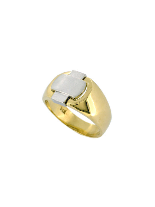 Herren Ring aus Weißgold 14K