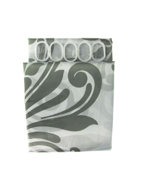 Viosarp Fabric Shower Curtain 180x180cm Polyester Fabric VC901-1