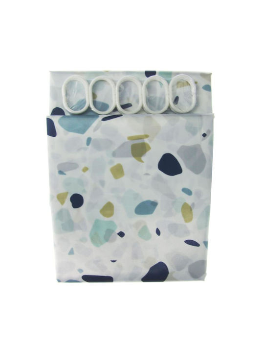 Viosarp Fabric Shower Curtain 180x180cm Polyester Fabric VC901-1