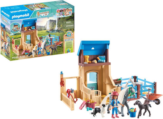Playmobil Horses Of Waterfall Amelia & Whisper With Horse Box for 5-12 years old