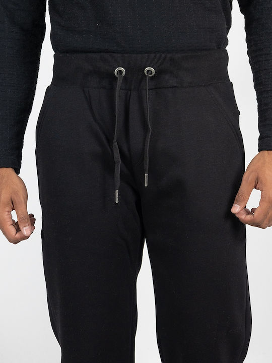 Pantaloni de trening cu Elastic Black.