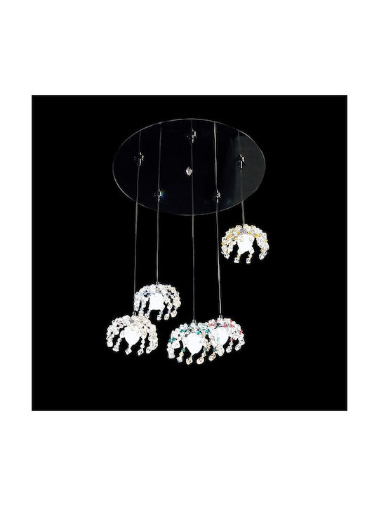 DITS Lighting Полилей с Кристали D2-35571-0975-74
