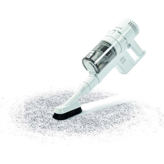 Sencor Επαναφορτιζόμενη Σκούπα Stick 21.6V Λευκή SVC 7522WH