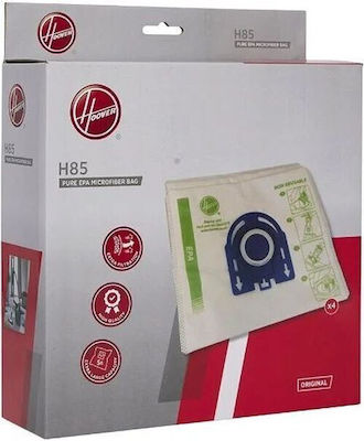 Hoover 35602573 Vacuum Cleaner Bags 4pcs Compatible with Hoover Vacuum Cleaners