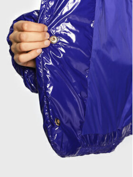Ianna Scurtă Jachetă de femei Puffer Blue
