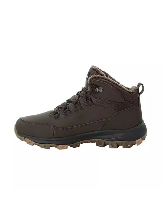 Jack Wolfskin Everquest Men's Hiking Boots Waterproof Brown