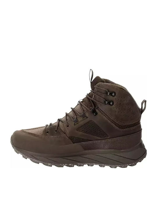 Jack Wolfskin Terraquest Men's Hiking Boots Waterproof Brown