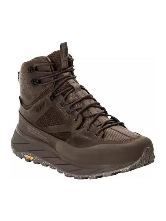 Jack Wolfskin Terraquest Men's Hiking Boots Waterproof Brown