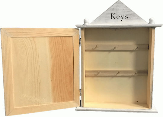 Ξύλινη KEYS 6 θέσεων 21x6x28cm Ξύλινη KEYS 6 θέσεων 21x6x28cm