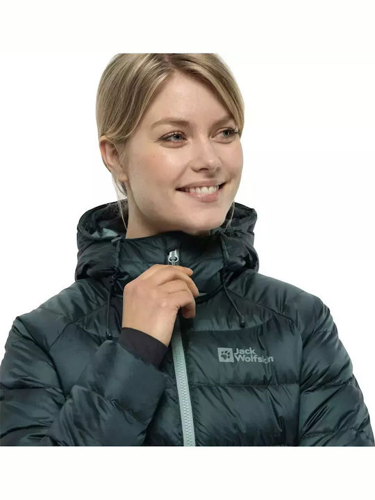 Scurtă Jachetă de femei Puffer Albastru