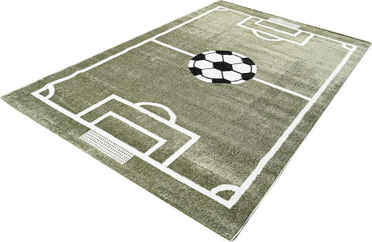 Polcarpet Carousel Dream Football Kinder Teppich Fußball Green 160x230cm